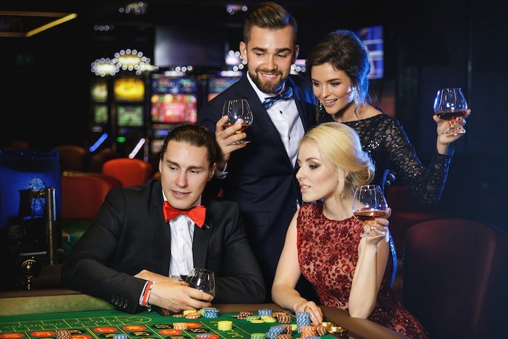 Live Bingo dealer studio with numbered ball machine and real-time card display on ole99 login platform