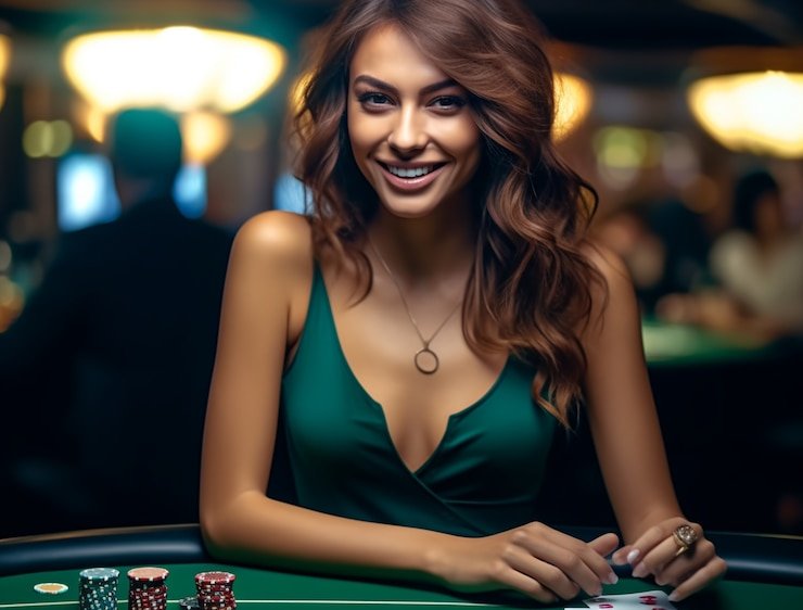 VIP roulette studio showing European wheel, multiple camera angles, and professional croupier on ole99 login